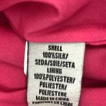 Tibi NY smoked silk pink mini dress Photo 3