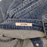 GRLFRND  Hill Overalls Jumpsuit Denim Cropped Alive Again Blue Wash Size Small Photo 2