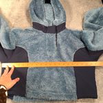 Girlfriend Collective  blue Fleece Hoodie Photo 6