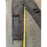 We The Free by Free People Black Distressed Button Fly Denim Jeans Women’s SZ 27 Photo 8