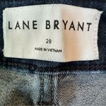 Lane Bryant  Signature Fit Straight Leg Jean Mid-Rise Everyday Dark Wash Size 20 Photo 4
