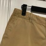 Ralph Lauren Sport Size 4 Khaki Tan Cotton Twill Zip Up Chino Shorts Photo 3