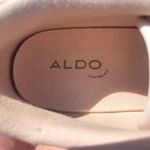 ALDO Women's Sneakers Size 9 Pink White Rose Gold Lightweight Casual Shoes Photo 2