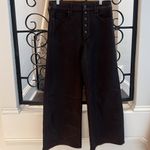 Paige coated high-rise wide-leg jeans Faux leather like Photo 14