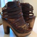 FREEBIRD by Steven Brown Leather Heels Photo 0