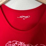 Ed Hardy Womens Retro Y2k Inspired Red Cobra Rib Tank Dress Size XL Photo 7