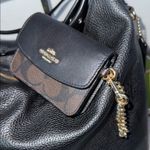 Coach Mini Black and Brown Mini Crossbody Card Case Photo 9