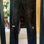 CAbi  Boyfriend Slim Fit Black Distressed Jeans Photo 0