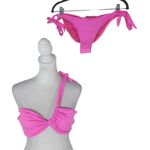 Frederick's of Hollywood Laguna Hot Pink Bikini Size Large NWT Pink Sexy Bikini Photo 1