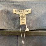 Eileen Fisher  Jacket Heavy Organic Linen Double Breasted Coat in Dawn Sz 2X NWT Photo 6