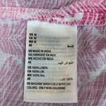 Charter Club  linen luxury summer short sleeve short blouse T-shirt size medium Photo 9