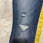 Cello Dark Blue Distressed Skinny Jeanss sz 3 Photo 6