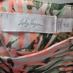 Lady Hagen Lady Hagan Tropical Skort Skirt Green Peach Stretch Pocket Golf Tennis Womens 16 Photo 5