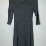 Premise DRESSES Dark Charcoal Heathered Gray Dress Size XS Photo 0