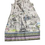 Chetta B Multicolor Paris City Print Sleeveless Shift dress Photo 5