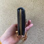 Chloé Authentic Chloe bow leather wallet on chain mini shoulder bag black gold Photo 7