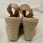 Toms  MONICA Natural Oxford Espadrille Platform Wedge Sandal Slingback Size 6.5 Photo 5