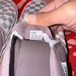 Vans Checkerboard Slip-On Sneakers Purple Women’s 11 Photo 2