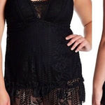 Becca  Prairie Rose Lace Skirted One Piece Swimsuit 1X (16-18) Photo 0