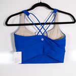 Lululemon NEW  Free To Be Longline Athletic Work Out Sports Bra Symphony Blue 6 Photo 1
