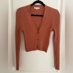 Madewell  Womens Medium Brenville Cropped Cardigan Wool Blend Sweater Photo 1