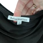 Reformation  Black Long Sleeve Top Photo 1