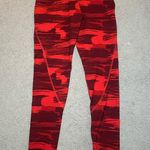 Alphalete Surface Power Leggings Infrared Canvas Camo Size XS Photo 2