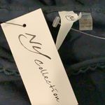 Ny Collection  Size Medium Blue Eyelet Sleeve Women's Blouse. New With Tags Photo 3