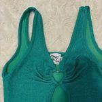 Princess Polly  Clover Top Teal Sparkly Photo 4