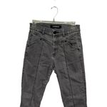 EXPRESS High Rise Leggings Skinny Denim Gray Edgy Rocker Style Size 6 Regular Photo 1