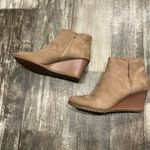 Style & Co . Tan Wedge Ankle Boots Size 11 Photo 5