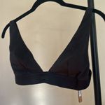 SKIMS  Women's Soot Cotton Rib Plunge Adjustable Bralette Size XL NWT Photo 2