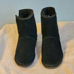 BEARPAW EUC ‘Pam’ Style Black Ankle Boots Women’s Size 8 Photo 1