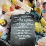 Anthropologie Holding Horses Garden Lace Floral Dress Orange Blue Long Sleeve XS Photo 11