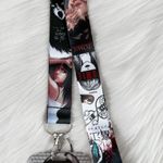 Tomie Junji Ito lanyard with Id/ card holder Black Photo 1