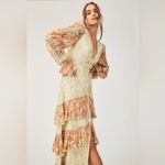 NWT Rococo Sand Faye Belted Dress sz L MSRP $595 Yellow Size L Photo 4