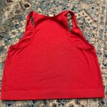 Bozzolo  Red Crop Top Tank Photo 1