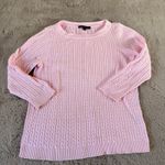 Brooks Brothers Set 2 Cable Knit Silk Cashmere Cardigan Sweater PinkBlue Women L Photo 15