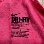 Nike Dri-FIT Pink Racerback Loose Fit Tank Top Women’s Large Photo 2