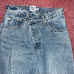 Princess Polly asymmetrical wide leg jeans Photo 2