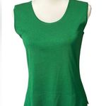 Ming Wang  Orange Knit Sleeveless Top Sz XS NWT Photo 0