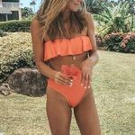 l*space L* Lynn Tube Bikini Top in Fruit Punch Size S NWT Photo 0