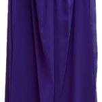 David's Bridal Beautiful PURPLE SHEER LONG CHIFFON DRESS WITH 
SWEETHEART NECKLINE Photo 3