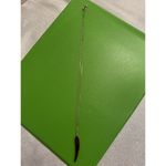 Victoria's Secret  Long Wing Necklace Costume Jewelry Black Rhinestone Gold Photo 2