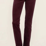 Kut From The Kloth Womens Jeans Red Size 12 BOYFRIEND Catherine Corduroy Blend Photo 0