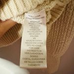 LOUNA Ivory Embroidered Puff Sleeve Floral Chunky Knit Sweater Size XS Photo 6