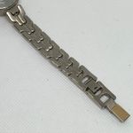 Relic  wet women’s date watch gold silver tone quartz analog 27mm round running Photo 6