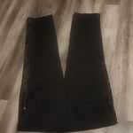 Elie Tahari  WOMEN'S BLACK SIDE STRIPE SEQUIN TUXEDO PANTS SIZE 6 Photo 4