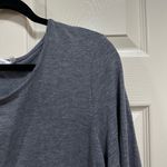 Calvin Klein long sleeve crew neck shirt tunic length light gray size 2X Photo 1