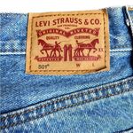 Levi's Levi Premium 501® ORIGINAL FIT WOMEN'S JEANS waist size 25 inseam 26 blue Photo 10